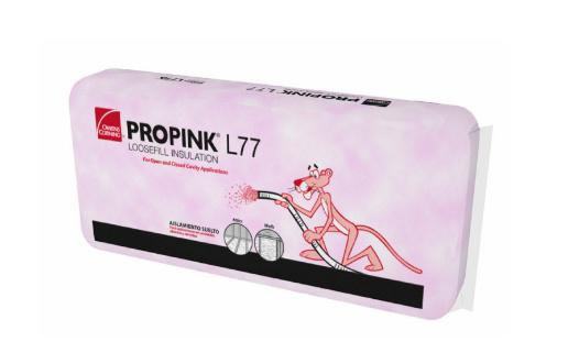 Sac d'isolant soufflé Owens Corning PROPINK L77